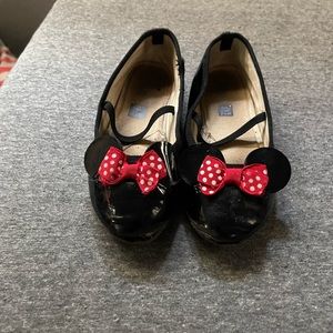 Gap Minnie Mouse flats, toddler